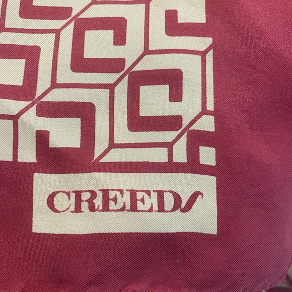 ‼️SOLD‼️Vintage Silk Creed Scarf - Picture 3 of 5